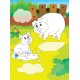 Читаємо. Клеїмо. Малюємо — Розумний жирафчик Читаємо. Клеїмо. Малюємо — Розумний жирафчик