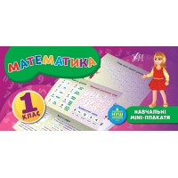Навчальні міні-плакати — Математика. 1 клас